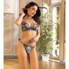 Soutien gorge sans armatures Bain de Nature Vert Parme