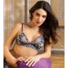 Soutien gorge sans armatures Bain de Nature Vert Parme