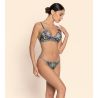 Soutien gorge sans armatures Bain de Nature Vert Parme