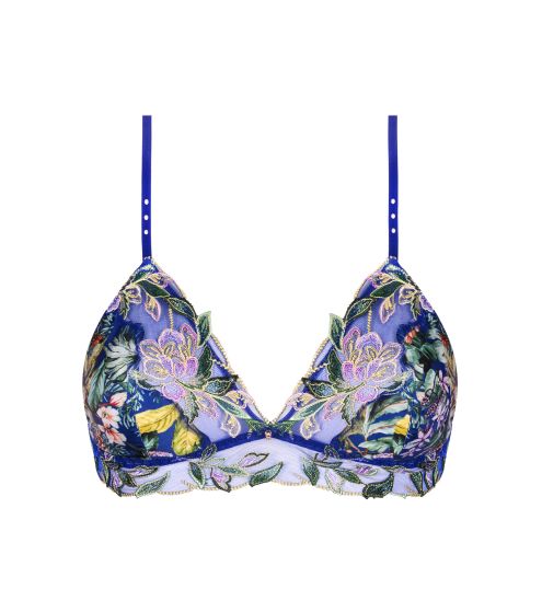Soutien gorge sans armatures Bain de Nature Vert Parme