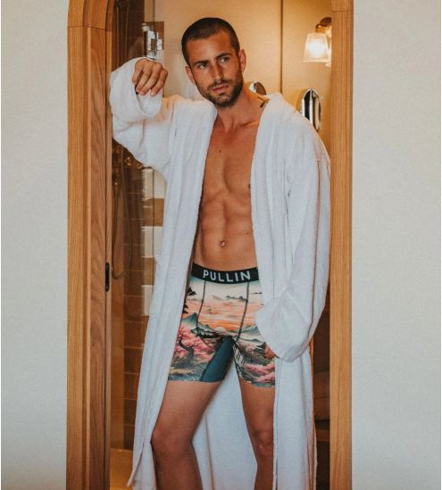 Boxer homme imprimé japonnais Suki