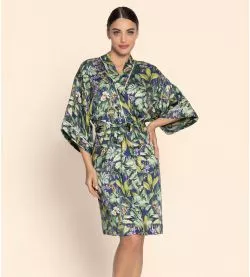 Kimono Bain de Nature Vert Parme