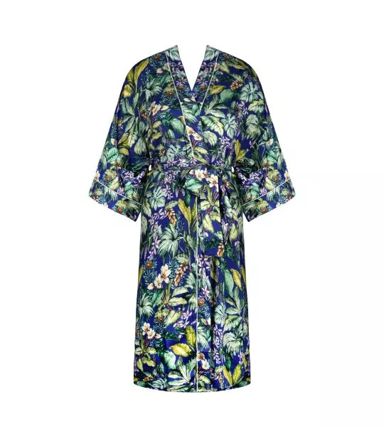Kimono Bain de Nature Vert Parme