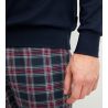 Pyjama long resserré pour homme Dark Sapphire