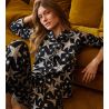 Pyjama femme imprimé étoiles Winter Dreams Blue Night
