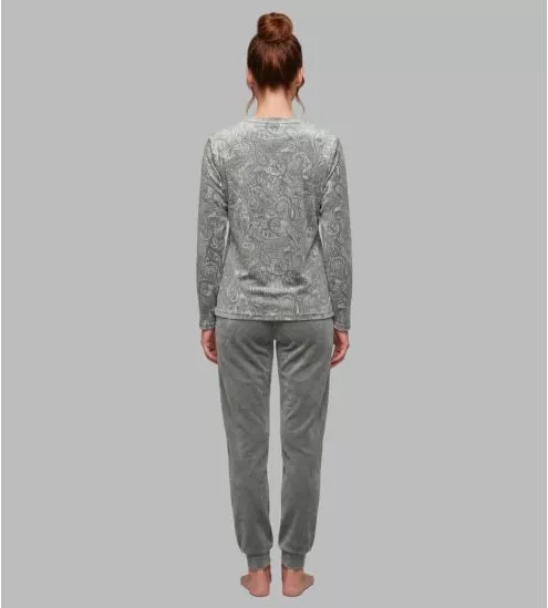 Pyjama femme en velours...
