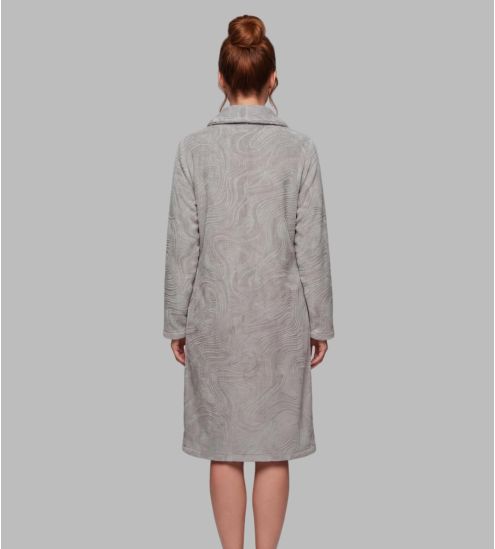 Robe de chambre pilou Vert Tilleul