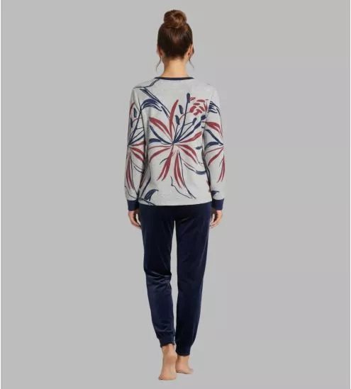 Pyjama femme en velours...