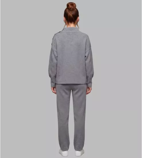 Pyjama polaire avec col...