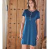 Liquette manches courtes Bleu Petrol