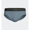 Slip homme en Lyocell Bleu Gris