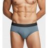 Slip homme en Lyocell Bleu Gris