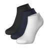 Lot de 3 socquettes homme Noir/Marine /Blanc