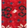 Chaussettes pilou anti gliss Lovely Winter Red/Navy