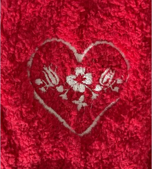 Chaussettes pilou pilou Anneli Cuddly Red