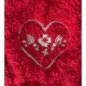 Chaussettes pilou pilou Anneli Cuddly Red