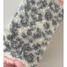 Chaussettes Morning Cuddly Off White Leopard