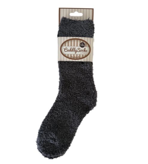 Chaussettes pilou grises Smooth Cuddly