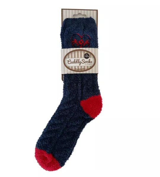 Chaussettes pilou pilou Anneli Cuddly Navy Blue