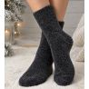 Chaussettes pilou grises Smooth Cuddly