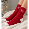 Chaussettes pilou pilou Anneli Cuddly Red