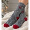 Chaussettes pilou pilou Anneli Cuddly Grey Melange