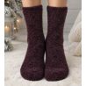 Chaussettes pilou bleues Smooth Cuddly Figue