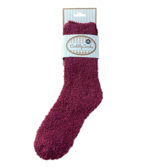 Chaussettes Smooth Cuddly Dark Ruby