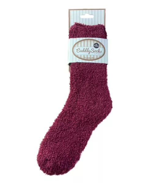 Chaussettes Smooth Cuddly Dark Ruby