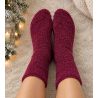 Chaussettes Smooth Cuddly Dark Ruby