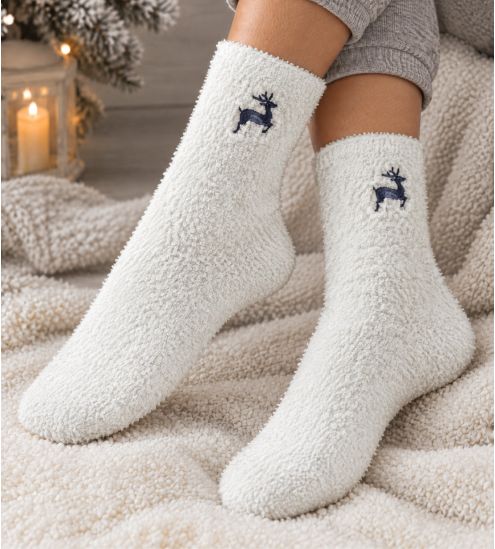 Grey Sweet Socken Alpina Cuddly Hirsch