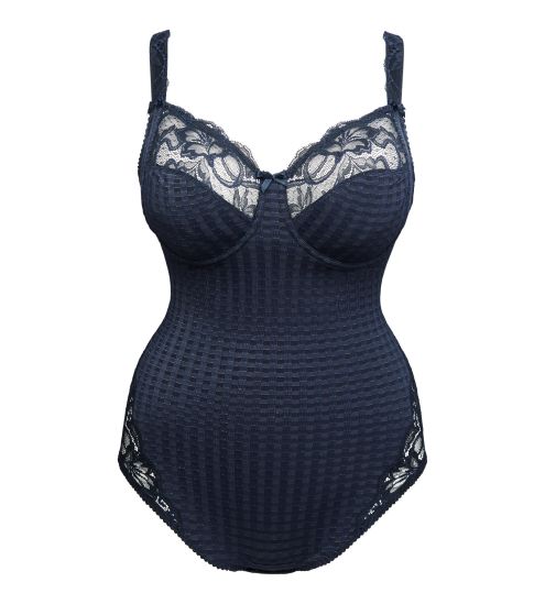 Body motif à carreaux Madison Velvet Blue