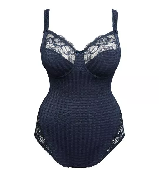Body motif à carreaux Madison Velvet Blue