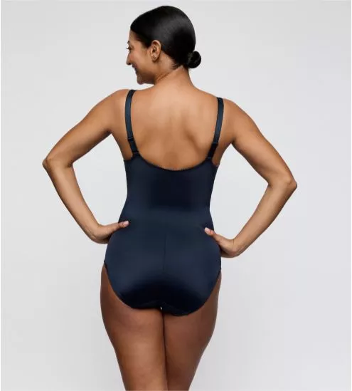 Body motif à carreaux Madison Velvet Blue
