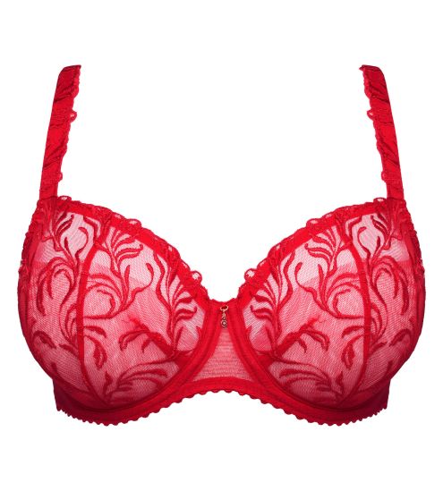 Soutien gorge corbeille Solisse True Red