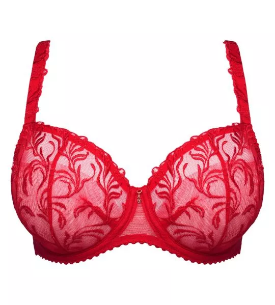 Soutien gorge corbeille Solisse True Red