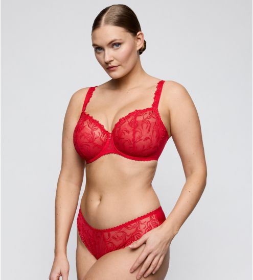Soutien gorge corbeille Solisse True Red