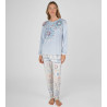 Pyjama envelours femme Bleu Ciel