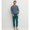 Pyjama en éponge homme Relax Terry Dark Petrol
