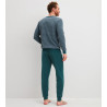 Pyjama en éponge homme Relax Terry Dark Petrol