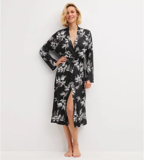 Déshabillé kimono Glimmer MM Classic Black