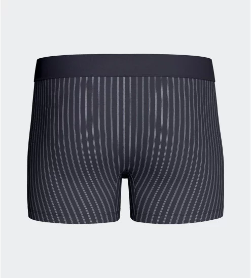 Lot de 2 boxers confort Navy Blue Stripes