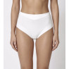 Culotte haute invisible Cotton Band Blanc