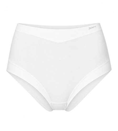 Culotte haute invisible Cotton Band Blanc