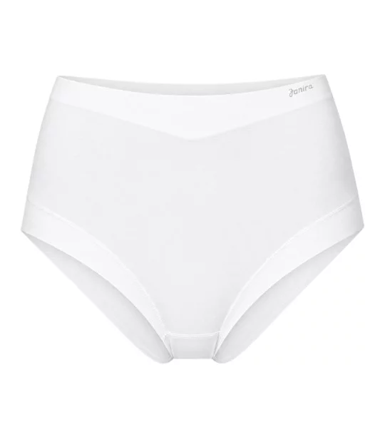 Culotte haute invisible Cotton Band Blanc