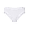 Slip brésilien invisible Cotton Band Blanc