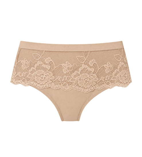 Shorty beige dentelle Greta