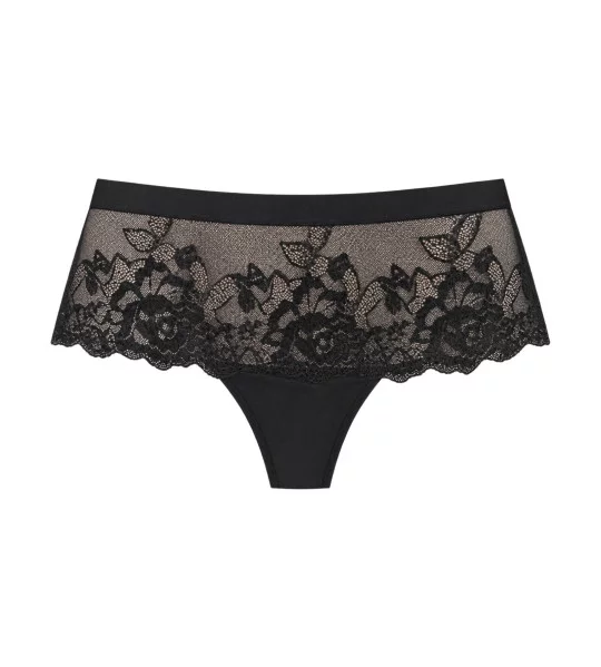 Shorty noir dentelle Greta