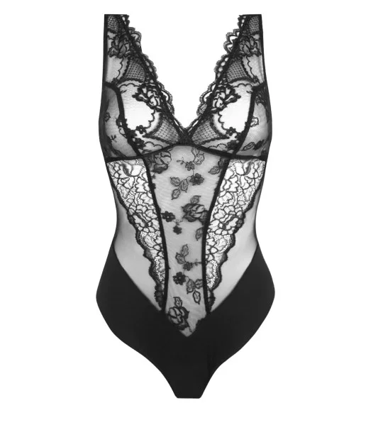 Body en dentelle Sublime en dentelle Noir