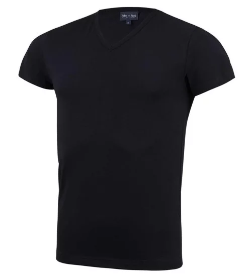 Short sleeve t-shirt V-neck...